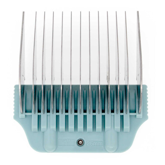 Bladehub | Professional Dog Grooming Wide Clip Comb Attachment (Aqua #E 25mm 1")