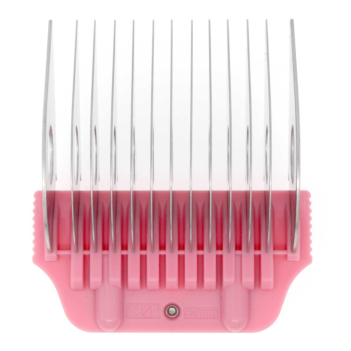 Bladehub | Professional Dog Grooming Wide Clip Comb Attachment (Pink 32mm 1-1/4")