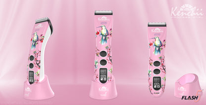 Kenchii Flash5™ | 5-in-1 Digital Cordless Clipper | Pink Edition