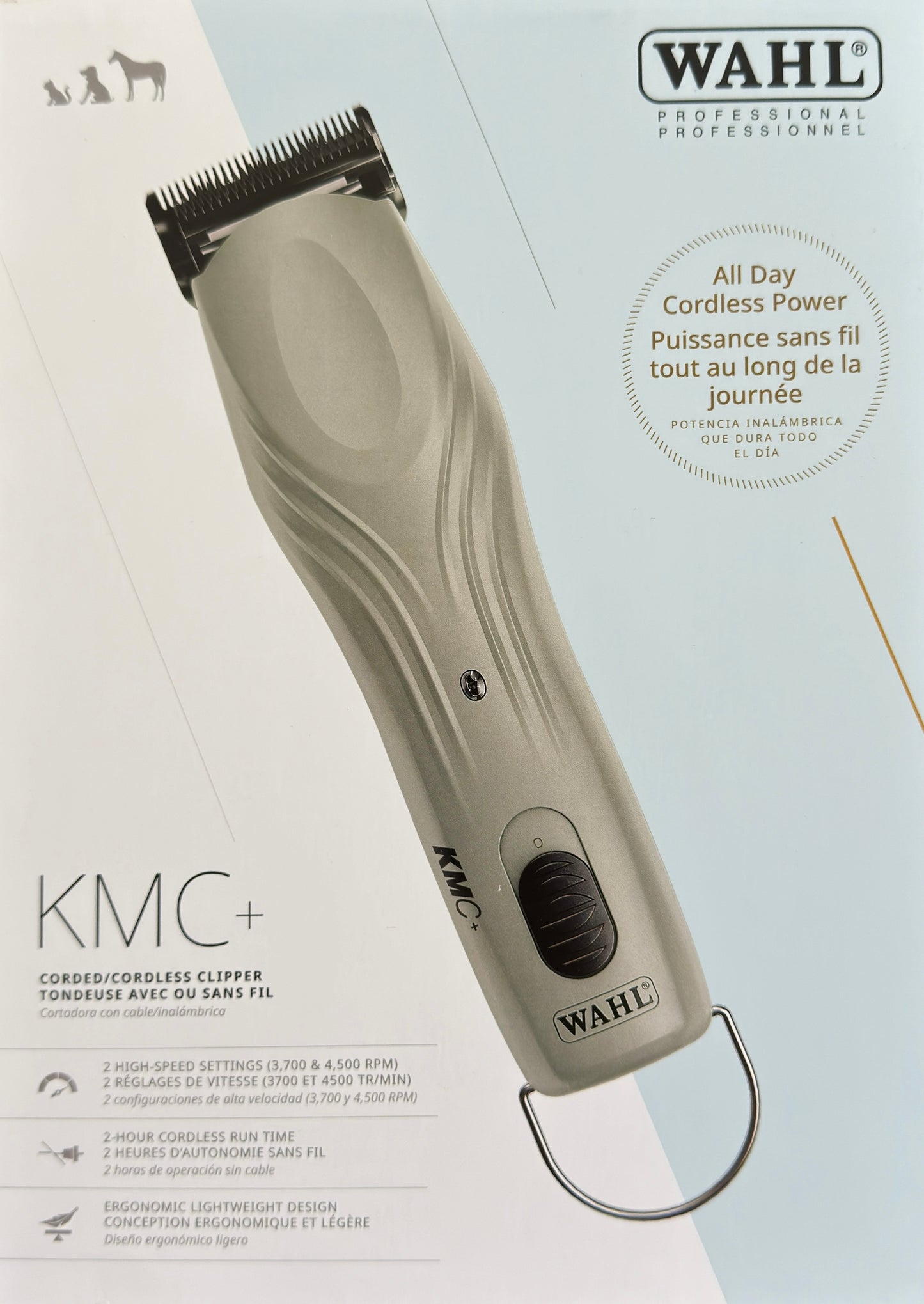 WAHL | KMC+ Sage Green Corded/Cordless Clipper