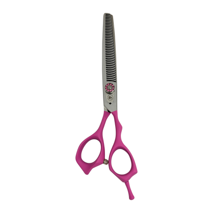 Pink Blossom Professional Grooming Thinning Shears